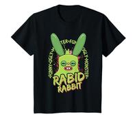Fuggler Rabid Rabbit Originals, un Monstruo Divertido y Feo para niños Camiseta