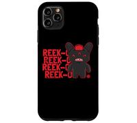 Fuggler Reek-O Negro Peludo Fuggs Monstruo Texto Carcasa para iPhone 11 Pro MAX