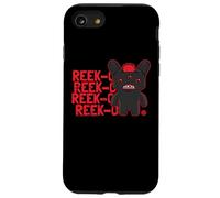 Fuggler Reek-O Negro Peludo Fuggs Monstruo Texto Carcasa para iPhone SE (2020) / 7/8
