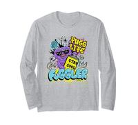 Fuggler Squidge Fugg Life - Lata de Aerosol para Graffiti Manga Larga