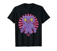 Fuggler Squidge Laboratory Misfits Retro Japonés Texto Camiseta