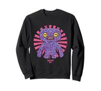 Fuggler Squidge Laboratory Misfits Retro Japonés Texto Sudadera
