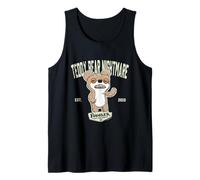 Fuggler Teddy Bear Nightmare Beige Originals College Sports Camiseta sin Mangas