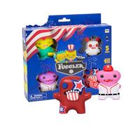 Fuggler USA 250 Anniversary - Figuras coleccionables de 250 aniversario, paquete de 5 unidades, caja de lujo, personajes misteriosos, edición patriótica, 25 estilos, figura oculta rara, juguete
