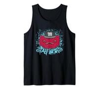 Fuggler Wide Eyed Weirdo Fugg Life Stay Weird Camiseta sin Mangas