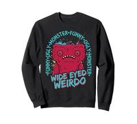 Fuggler Wide Eyed Weirdo Originals, Divertido Monstruo Feo Sudadera