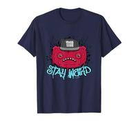 Fuggler Wired Eyed Weirdo Stay Weird Fugg Life Camiseta