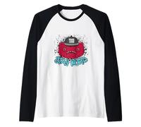 Fuggler Wired Eyed Weirdo Stay Weird Fugg Life Camiseta Manga Raglan