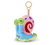 Fuggler ZURU - Llavero de peluche de Bob Esponja de 5 pulgadas, divertido animal de peluche con clip, varios personajes disponibles, Múltiples (rosa, amarillo, verde, verde menta), 5-inch