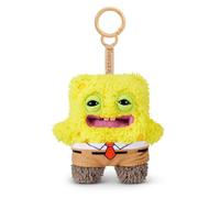 Fuggler ZURU - Llavero de peluche de Bob Esponja de 5 pulgadas, divertido monstruo feo con clip, varios personajes disponibles, Múltiples (rosa, amarillo, verde, verde menta), 5-inch
