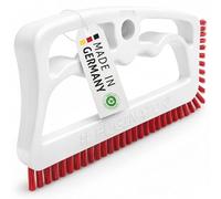 Fuginator | Cepillo de lechada para Limpieza de Juntas en el baño, Cocina y hogar (Blanco/Rojo)