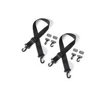 FUGLUS 2 piezas Negro Correa de Hombro Universal Ajustable reemplazable pour Bolsos, Equipaje, Computadora, Bolsa Ordenador, Cámara