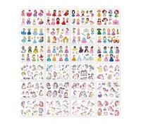 FUGLUS 24 Hojas Dibujos Animados Tatoos Infantiles de Unicornio,Tatuajes Temporales Niños,Tatuajes Niños Lavables, Calcamonias para Niños Tatuajes Halloween Navidad Cumpleaños Regalos Fiesta Decor