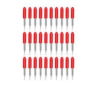 FUGLUS 30Pcs Cuchillas de Corte para Cricut Joy 45° con para Cubierta de Silicona, Repuestos para Plotter de para Corte y Trazador, Accesorios para Scrapbooking(rojo)