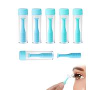 FUGLUS 6 Piezas Aplicadores de Lentes de Contacto, Insertadores Lentes Contacto Silicona Ventosas Suave Removedor Insertador con Botellas Portátil Higiénico para Uso Diario y Viaje (Multicolor)