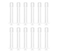 FUGLUS Aplicadores de Crema Vaginal Desechables,12 Piezas Aplicadores De Lubricante Personal, Aplicador de Lubricante Desechable Inyector Jeringa, Aplicadores Anales Desechables para Anal Vaginal