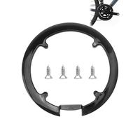 FUGLUS Protector de Rueda de Cadena, Protección de 42T y 44T, Protector de Cadena de Bicicleta, Bicicleta Protector Anillo Cadena, Para Bicicletas De Montaña y De Carretera Con 4 Tornillo