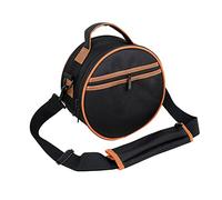 Fuhjythy Bolsa de Tambor SáNscrito de 8 Pulgadas, Mochila con Correa para el Hombro, Bolsillos Exteriores, Piezas de PercusióN, Bolsa de Tambor de Lengua de Acero