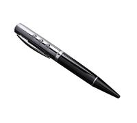 Fuhjythy Pen Reproductor de MP3 Reproductor de Música Portátil USB Multifuncional para Estudiantes Reproductor de Lápiz Grabable Negro