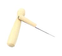 Fuhjythy Una Aguja de Fieltro sostenedor Manija de Madera DIY Herramienta para Arte