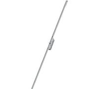 Fuhr Cerradura de conexión para Multisafe 855 R, Puerta Plana 1177 x 20 mm, Plateada, 1 Pieza