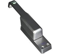 Fuhr Cerrojo para puerta con flecha, difícil de bloquear, izquierda, carrera de 23 mm, color plateado