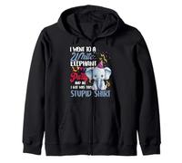 FUI a una Fiesta de Elefantes Blancos Todo lo Que obtuve fue Este S t pid Sudadera con Capucha