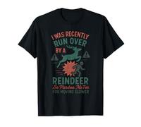 FUI atropellado por una Navidad de Renos, así Que perdón Las Vacaciones Camiseta