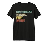 FUI Fuera una Vez,Los gráficos no Eran Tan Grandes Vendimia Camiseta Premium