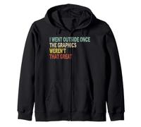 FUI Fuera una Vez,Los gráficos no Eran Tan Grandes Vendimia Sudadera con Capucha