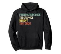 FUI Fuera una Vez,Los gráficos no Eran Tan Grandes Vendimia Sudadera con Capucha