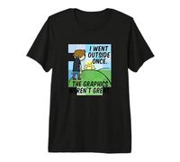 FUI una Vez, los gráficos no Eran geniales. Camiseta Premium