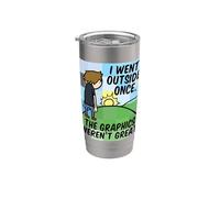 Fui una vez, los gráficos no eran geniales. Vaso térmico de acero inoxidable de doble pared