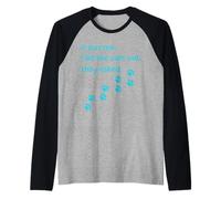 FUI yo Que dejé Salir a los Gatos Que preguntaron Humor Diciendo Camiseta Manga Raglan