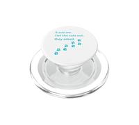 FUI yo Que dejé Salir a los Gatos Que preguntaron Humor Diciendo PopSockets PopGrip para MagSafe