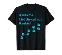 FUI yo Que dejé Salir a los Perros Que preguntaron Humor Diciendo Camiseta