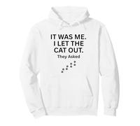 FUI yo Que dejé Salir al Gato le preguntaron Humor Diciendo Sudadera con Capucha