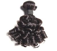 FUIBEJAE 10A Cabello Virgen Rizado y Elástico 3 Paquetes con Cierre de Encaje 4X4 Cabello Humano Brasileño No Procesado de Doble Hebra Extensiones de Cabello Corto Rizado,24inch/1bundle