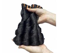 FUIBEJAE Cabello Brasileño 3 Paquetes Rizado Birmano Paquetes de Cabello Humano Brasileño Sin Procesar Extensiones de Cabello Humano Tejido Corto Rizado Cabeza Completa,Spring curly,10 10 10inch