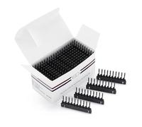 FUIBEJAE Hebilla en forma de C para herramienta de extensiones 6D de primera generación, kit de herramienta para extensiones de cabello humano sin marcas, uso de reemplazo secundario, 40 piezas