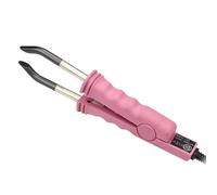 FUIBEJAE Plancha Conectora para Extensiones de Cabello, Conector de Cabello de Temperatura Ajustable, Varita de Plancha Caliente Herramienta para Fácil de Limpiar Estilosa para Uso Diario