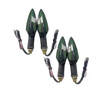 Fuicotto Luz Senal De Giro Luz Señal Giro Motocicleta Lámpara Intermitente Para Yamaha Para MT10 Para MT09 Tracer Para YZF R1 R3 R6 R25 Para XJR1300 Para FZ1 FZ8 XJ6 FZ6(2 Pairs)
