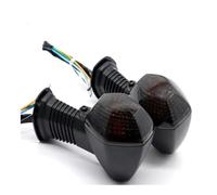 Fuicotto Pilotos Intermitentes Compatibile Con Suzuki Para GSF 600 1200 Bandit Para 1250 Para GSX 650 Luz Indicadora Motocicleta Intermitente Delantera Y Trasera(Fumar)