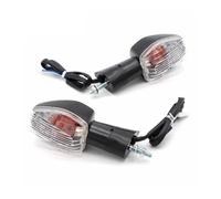 Fuicotto Pilotos Intermitentes Compatible Con Honda CB400 CBR 1000RR 929RR 600F4 600F4i RC51 12V Intermitente Motocicleta 230 Mm/430 Mm(430MM-Transparent)