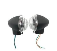 Fuicotto Pilotos Intermitentes Compatible con Suzuki GSF 600S 1200S Bandit SV 650S 1000S GSX-R 750 1000 Bombilla luz intermitente motocicleta delantera trasera(Front Transparent)