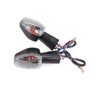 Fuicotto Pilotos Intermitentes Luz Indicadora Señal Giro Para CB1000R Para CB400 VTR Para CBF 500 Para XL700V Lámpara Intermitente Para Motocicleta(Clear)