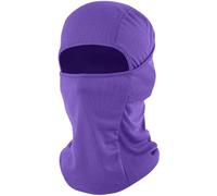 fuinloth Pasamontañas Balaclava Moto, sotocasco Máscara de Esquí Bici Ciclismo Ski Mask Hombre y Mujer Morado