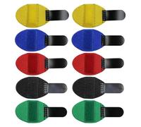 FUIPVGI 10 Piezas Férula de Dedo, Férula en Gatillo Protector Dedos Mano, Ajustable Protector Ferula Dedo en Gatillo, Ferula de Dedo para Artritis, Esguince, Ajustable Gatillo Dedo Férula (5 Colors)