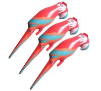 FUIPVGI 3 Pcs Loros Inflables Grande, 66cm Globo Loro Pájaro Inflable Decoracion de Loros, Loro Inflable Pirata Accesorios Inflables para Fotos de Loros para Halloween Fiestas
