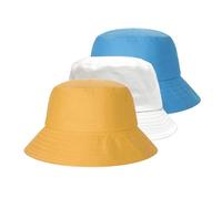 FUIPVGI 3 Piezas Sombrero Pescador,Sombreros para el Sol de 3 Colores,Gorra para el Sol con Protección UV,Sombreros para Hombres Mujeres Golf Senderismo Camping Compras Vacaciones(3 Colores)